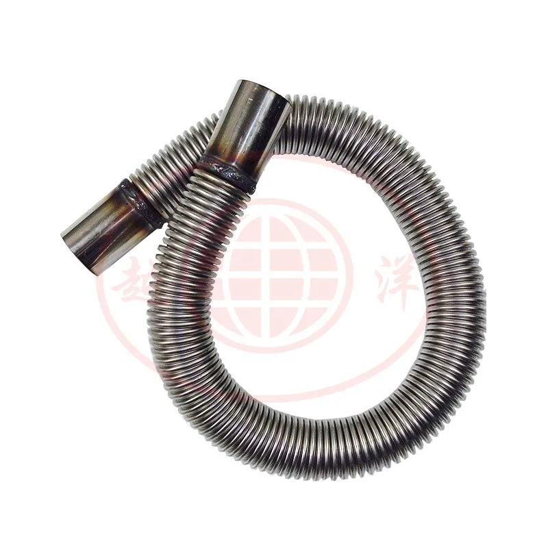 Stainles Steel Flexible Pipe with Interlock Liner Stainless Steel Exhaust Welded Braid Flexible Bellow Pipe Exhaust Tip Exhaust Welded Elbow Stainless Steel