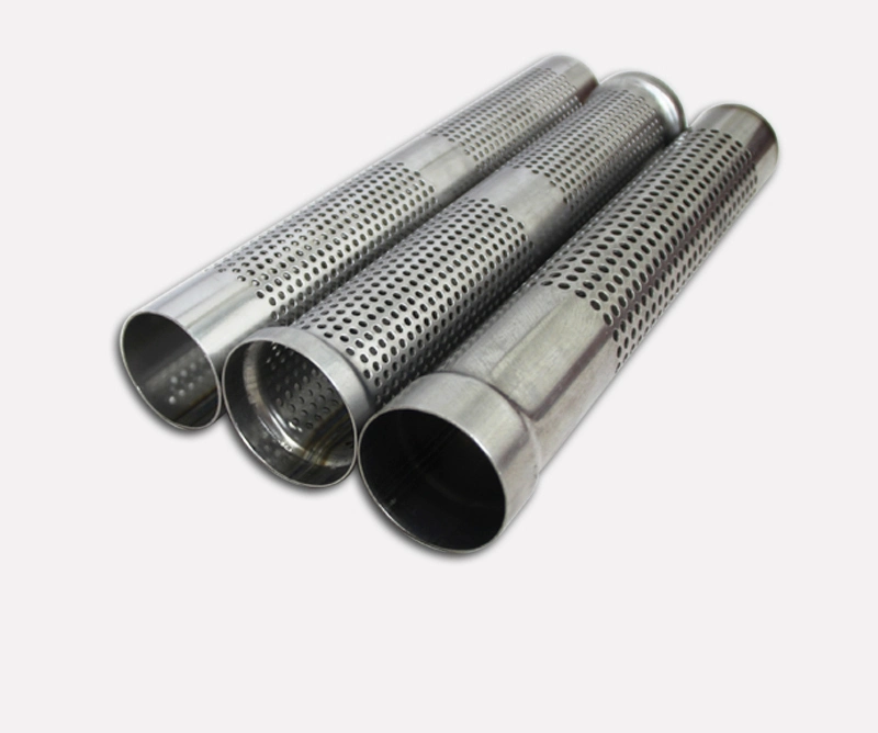 409/436 Stainless Steel Perforated Mesh Pipe Stainless Steel Pipe for Car Exhaust Pipe