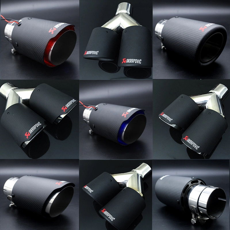 SS304 LED Light Exhaust Tips/Exhaust Tail Pipe/Exhaust Muffler