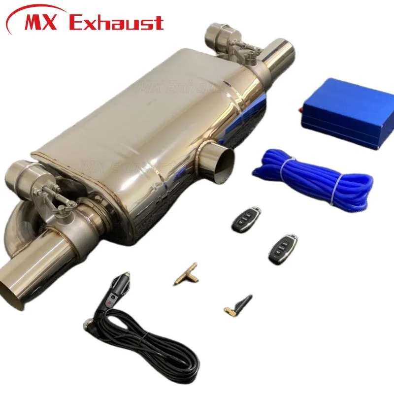 15% Discount High Performance Exhaust Cutout Valve Valvetronic Muffler 3 Inchi with Cutout Remote Control Kits for Exhaust System