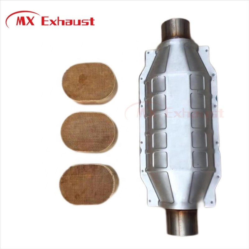 China Manufacturer Universal Catalytic Converter Exhaust Pipe Assembly 2&quot; 2.5&prime;&prime; 3&quot; Catalyst