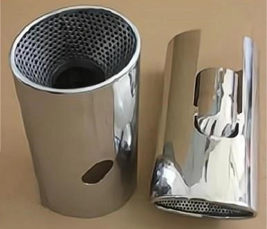 High Quality Stainless Steel Muffler for Universal Car Exhaust Tail with ISO9001