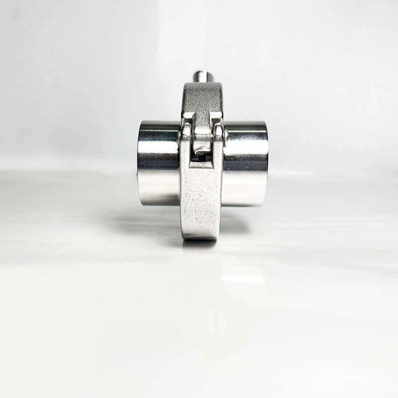 Food Grade 304 Sanitary Stainless Steel Hygienic Pipe Clamp Joint Set