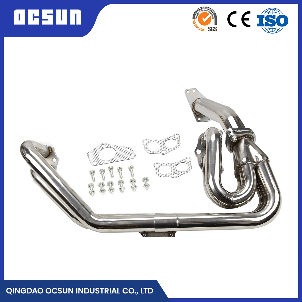 Ocsun Cast Stainless Exhaust Manifolds China Motorcycle Stainless Steel Exhaust Pipe Factory Sample Available Stainless Steel Exhaust Pipe