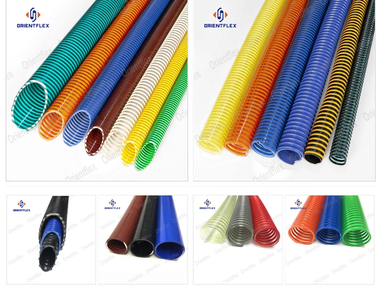 Flexible PVC Suction Water Hose/Corrugated Pipe