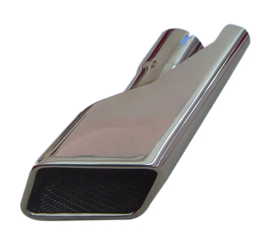 High Quality Stainless Steel Muffler for Universal Car Exhaust Tail with ISO9001