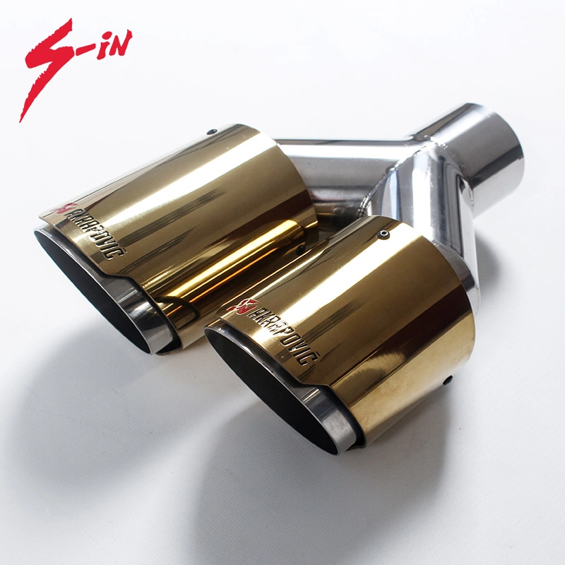 SS304 LED Light Exhaust Tips/Exhaust Tail Pipe/Exhaust Muffler