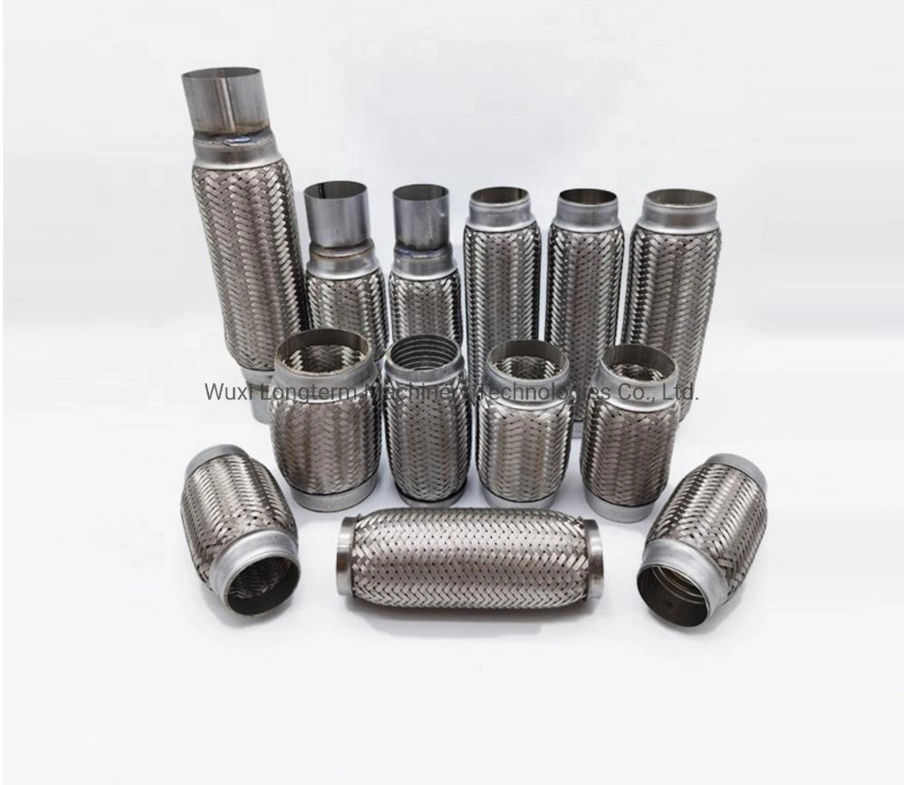 Stainless Steel Flexible Metal Bellow Car Exhaust Bellow Braided Bellow Car Engine Exhaust Pipe