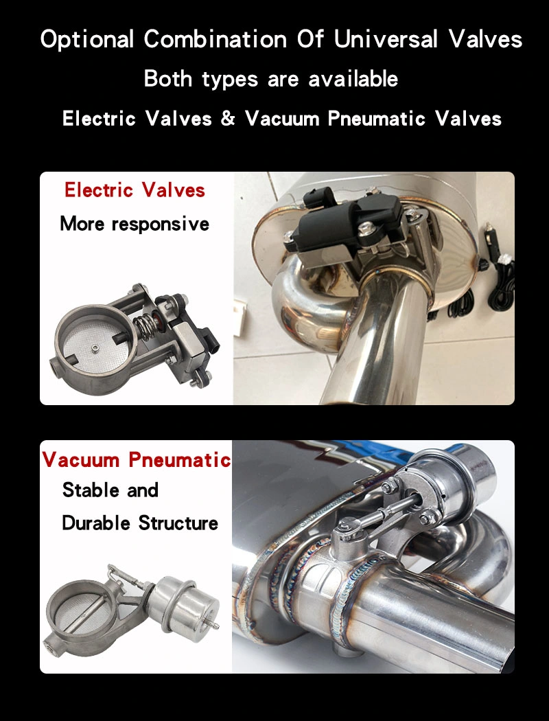 Electric Exhaust Valve Controller for Sports Car Refit