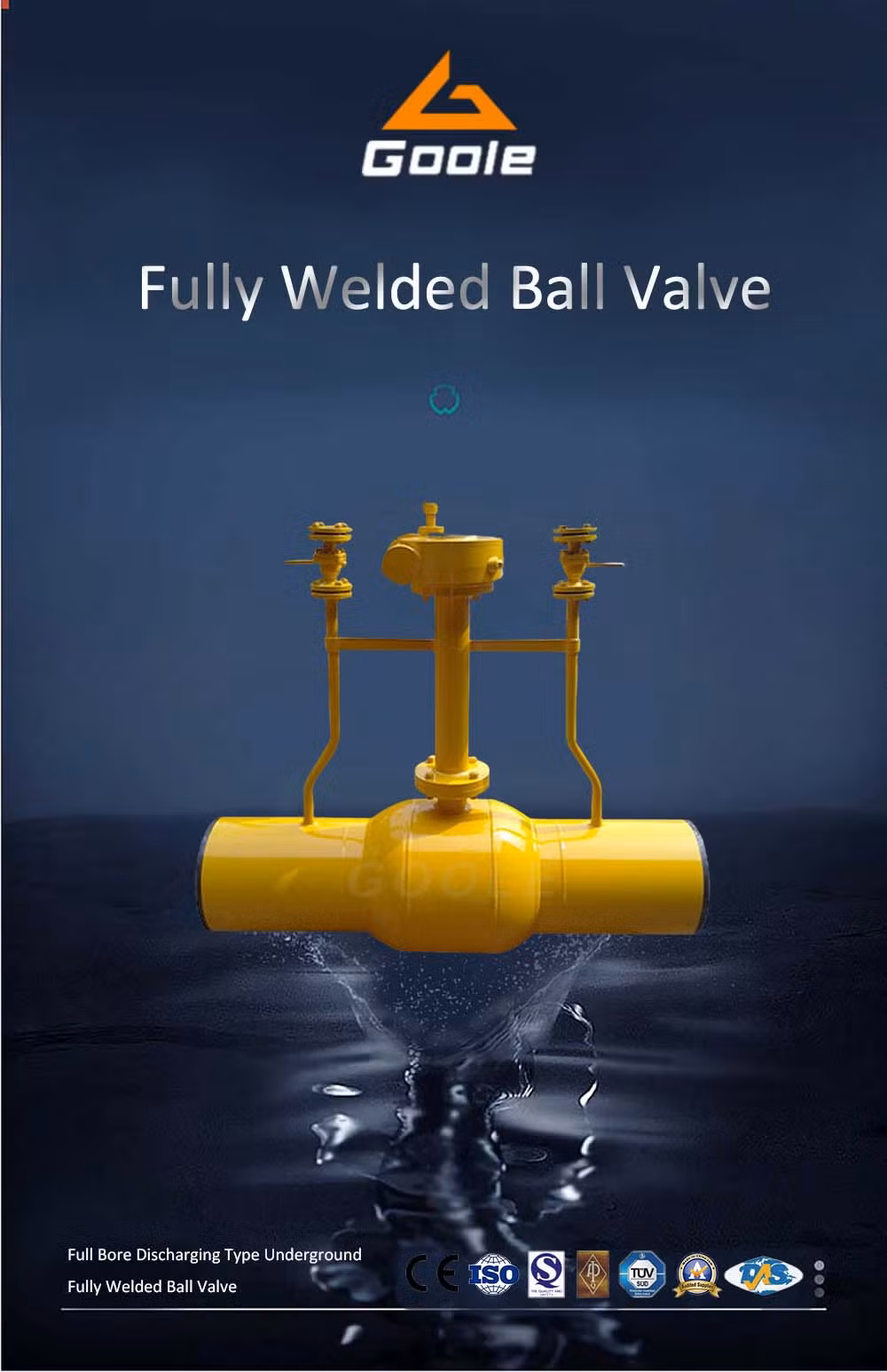 Underground Extended Stem Fully Welded Ball Valve (GAQ61PPL)