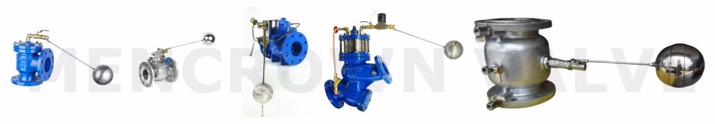 Remote Control Hydraulic Operated Floating Ball Altitude Water Level Control Valve