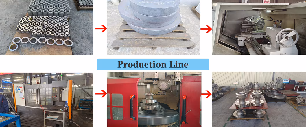 API 6D 2 PC Gear Operate Stainless Steel/Carbon Steel Floating/Trunnion Cast Ball Valve Gas Valve