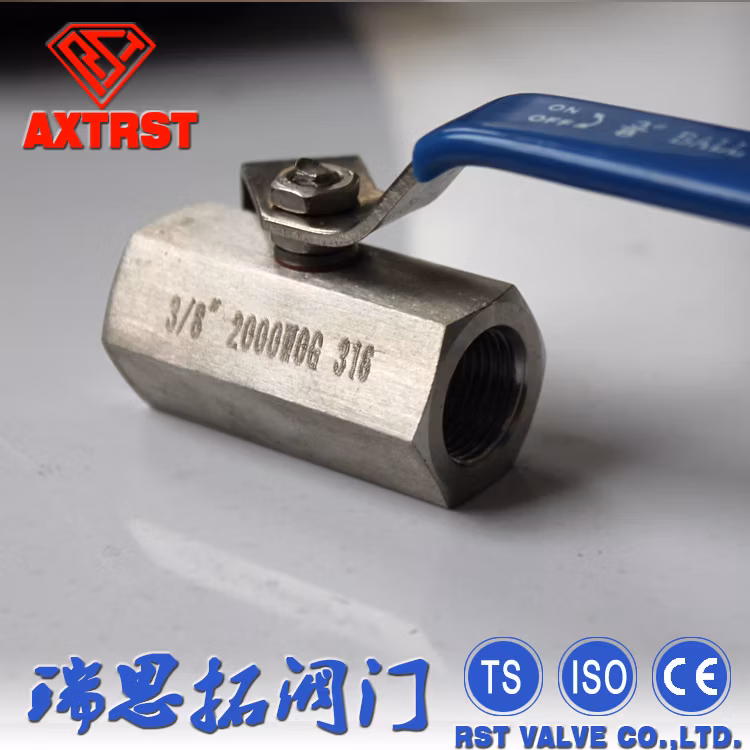 Wcb Floating Reduced Port Threaded Hex 1PC Ball Valve