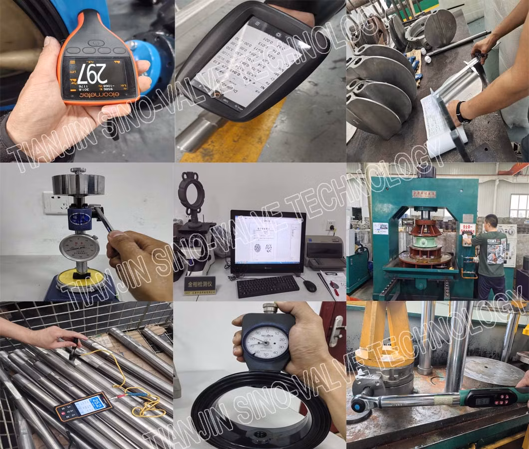 PTFE Seat Body Type Butterfly Valve for Corrosion and Acid and Alkali Resistance