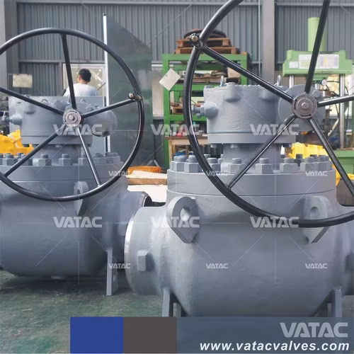 API 6D Three Pieces Top Entry Ball Valve with Flanged / Butt Welded Connection