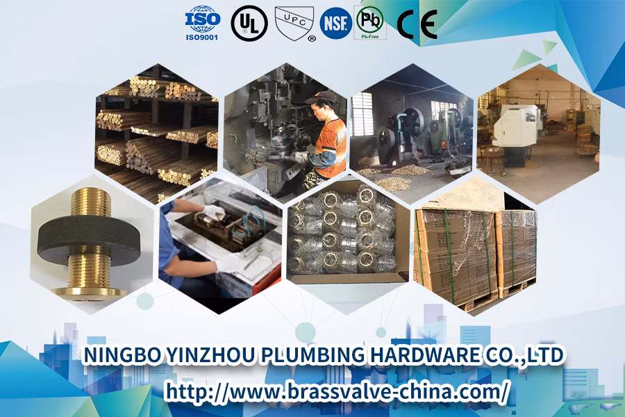 Brass Floating Ball Valves with Plastic Ball, Forged, Natural Color