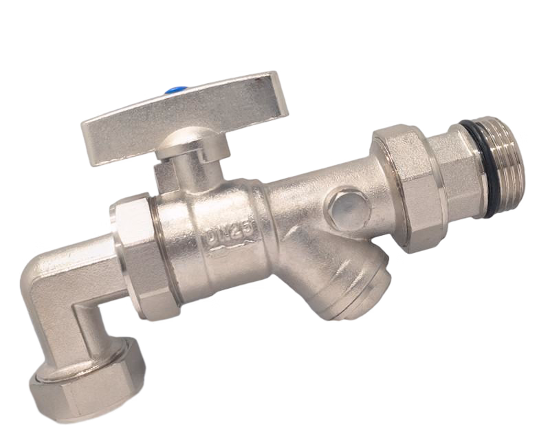 Aluminum-Plastic Pipe Outer Wire Filter Type Ferrule Brass Ball Valve Strainer