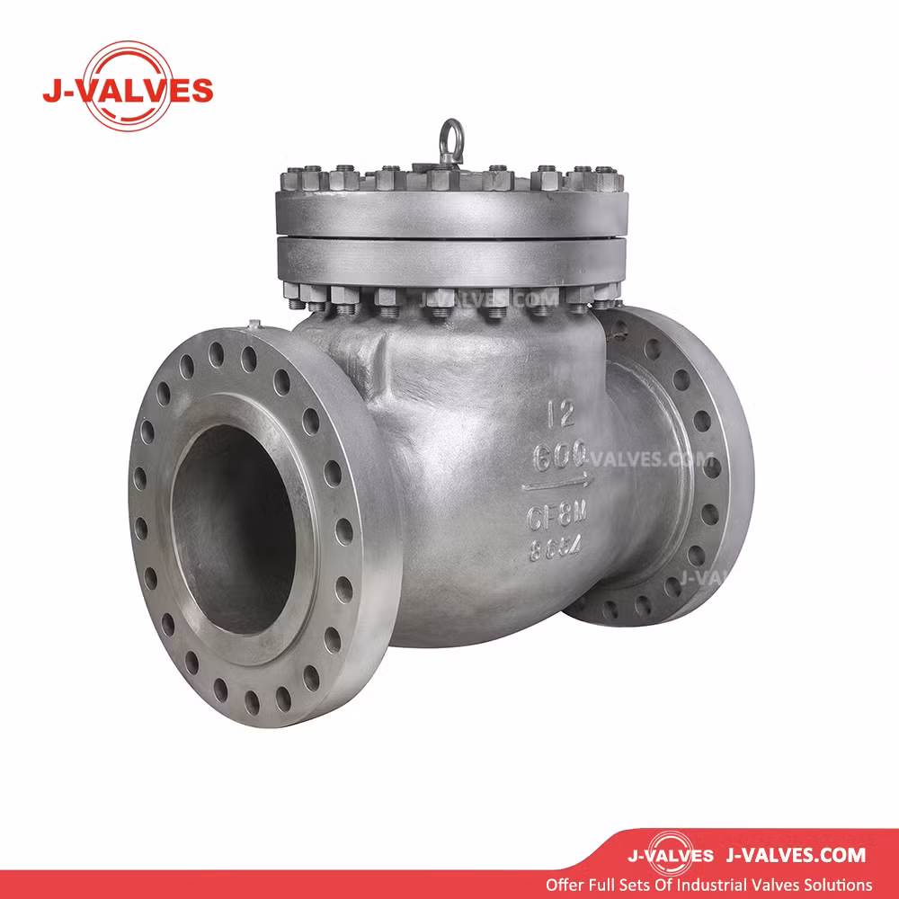 J-Valves Stainless Steel Flanged Duo Check Valve Non Return Check Valve Swing Check Valve
