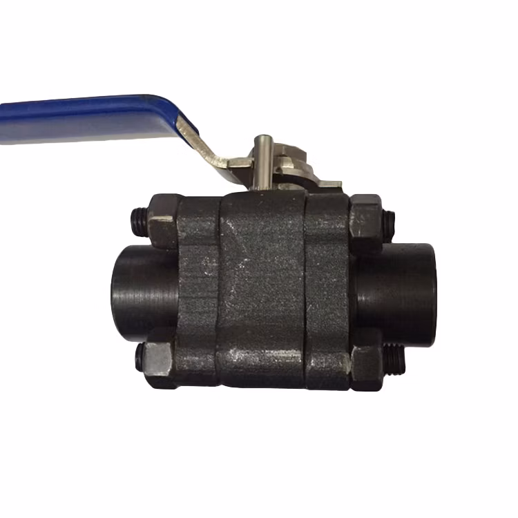 Shf API 602 A105 800lb Gas Soft Seal Floating Ball Valve with Handles