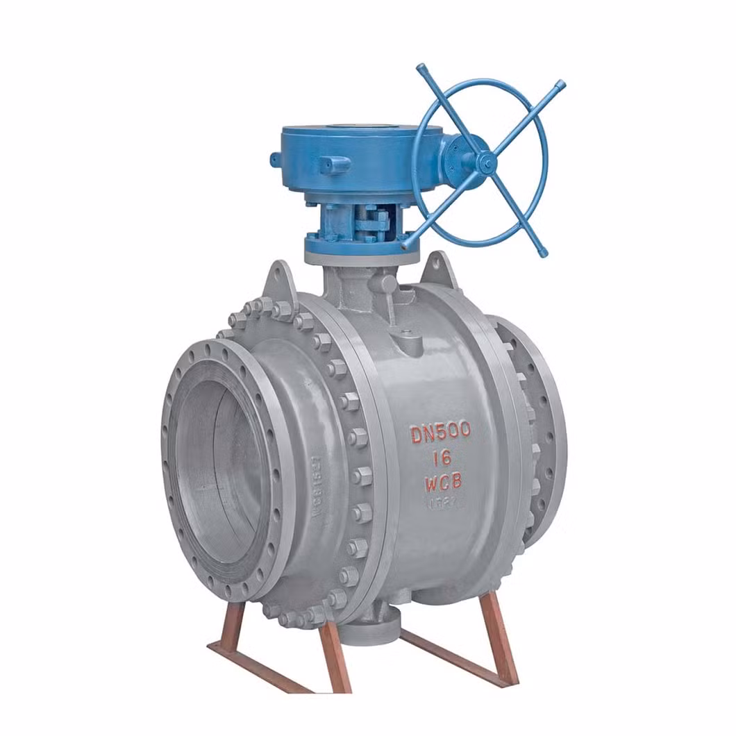 DIN/API/JIS Wcb Stainless Steel 304/316 Electric Fire Safe Trunnion Cast Steel Class 1500lb Forged Ball Valve