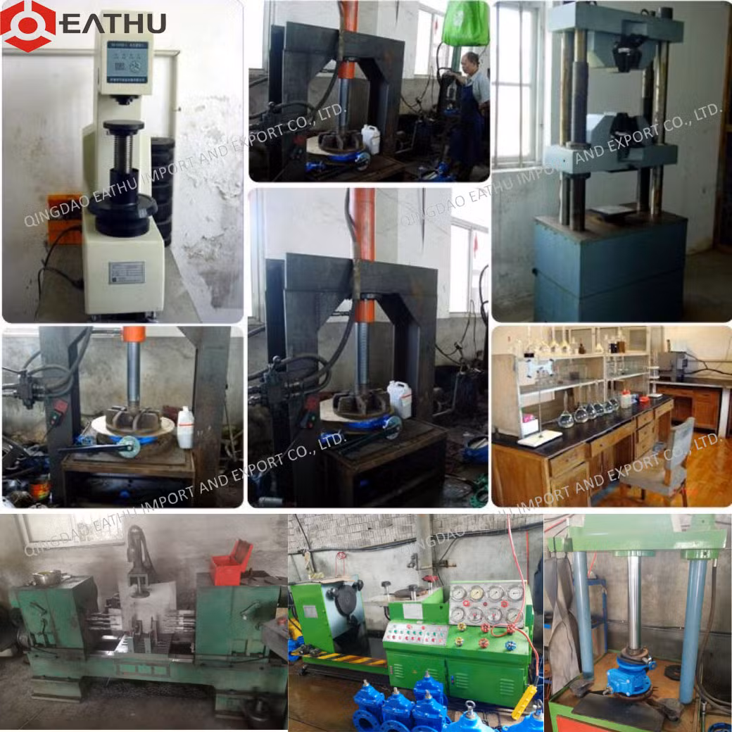 Ductile Iron Flanged Type Soft Seat Butterfly Valve with Lever Operator