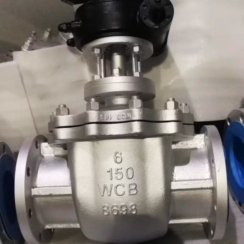 Cast Carbon Steel Gear Operated Flanged Trunnion Type Top Entry Ball Valve