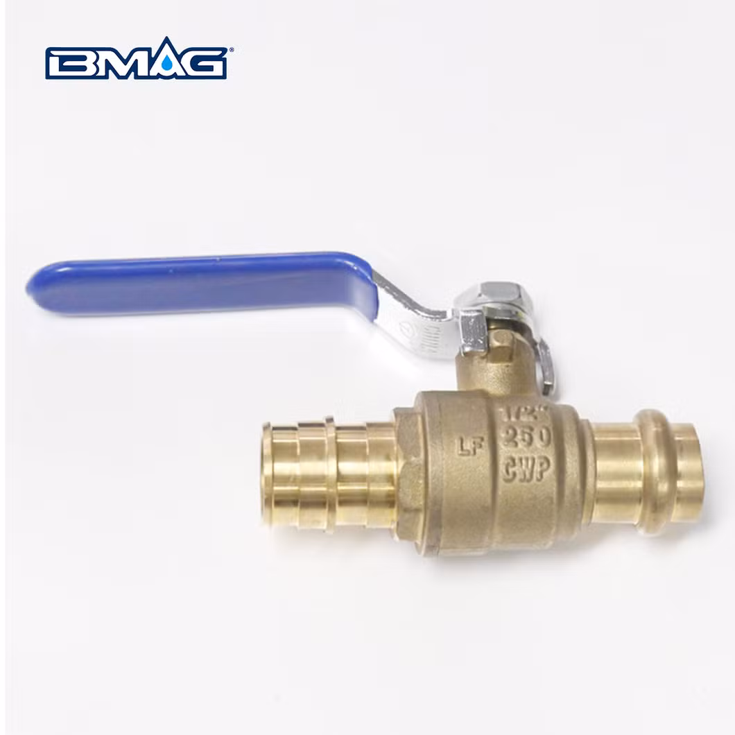Best Price Handle Control Pex X Pex Lead Free Brass Ball Valve