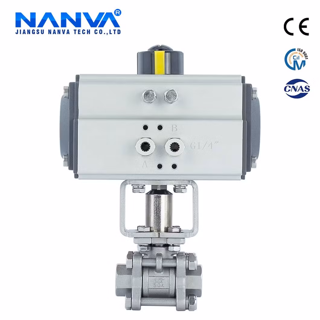 Pneumatic Stainless Steel Hard Seal Ball Valve High Temperature and High Pressure Steam Heat Conduction Oil DN1520