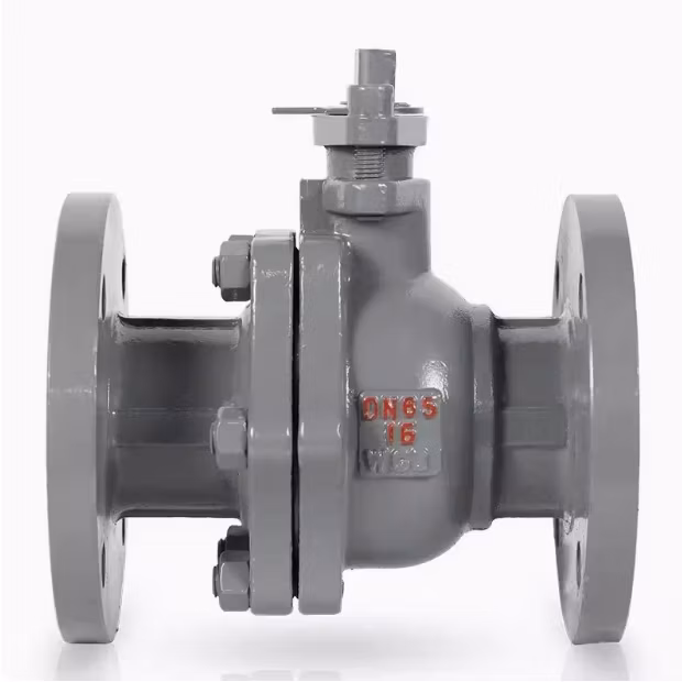 2PCS Cast Steel Floating Split Body Side Entry Ball Valve