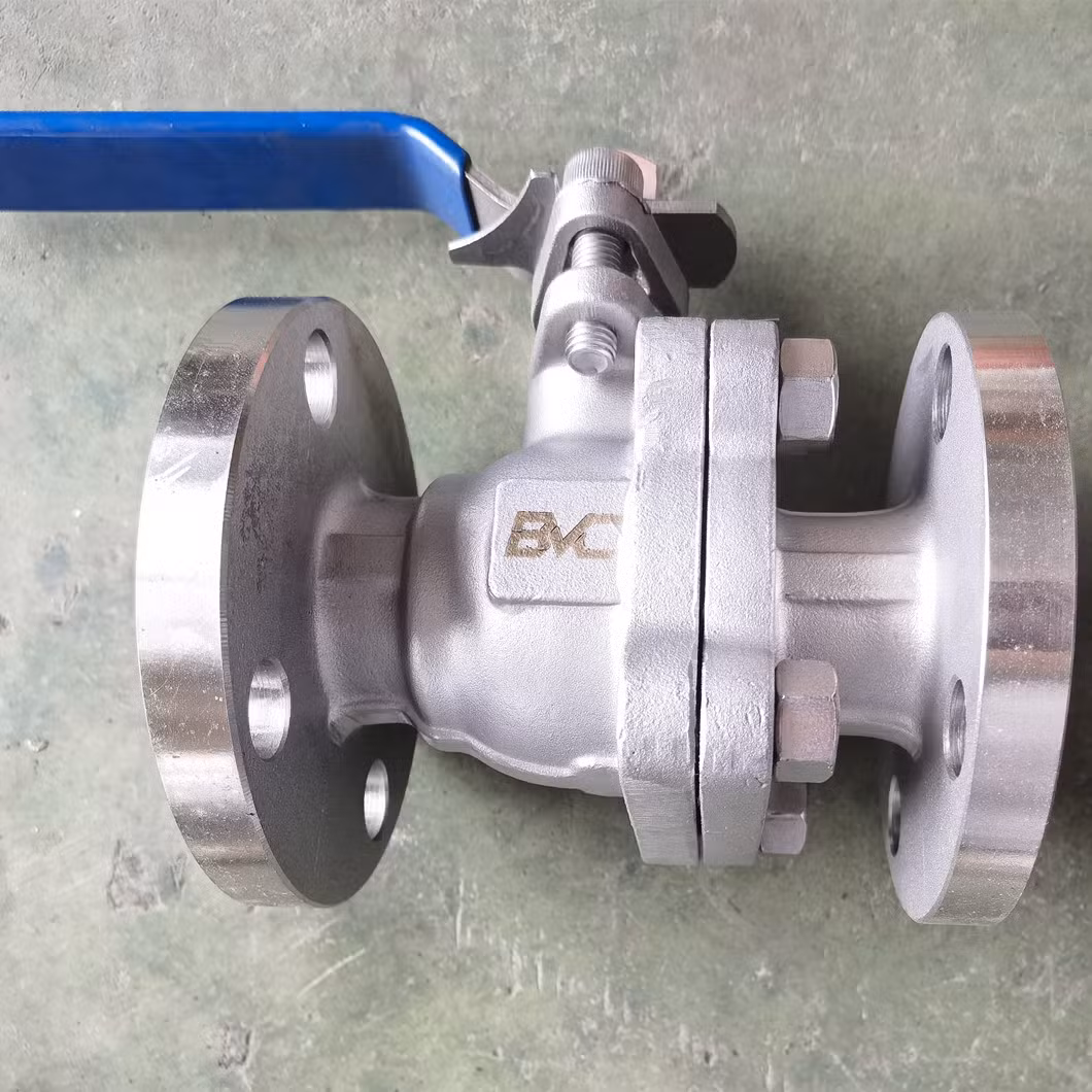 CF8 304 Stainless Steel Flanged Ball Valve 4 Inch 150 Lbs Soft Seal Floating Type Ball Valve