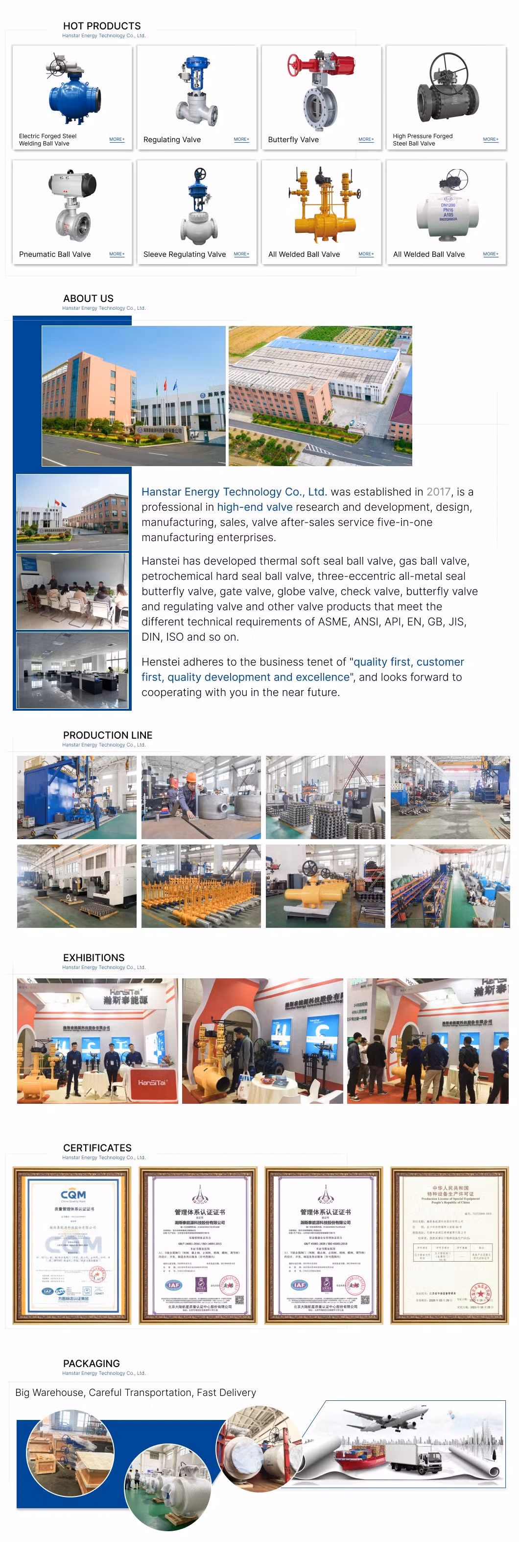 A105 Worm Gear Fully Welded Casting API Ball Valve Gas Valve
