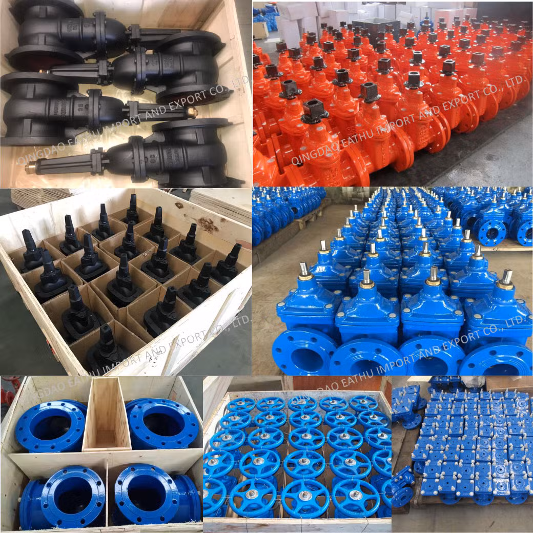 Ductile Iron Flanged Type Soft Seat Butterfly Valve with Lever Operator