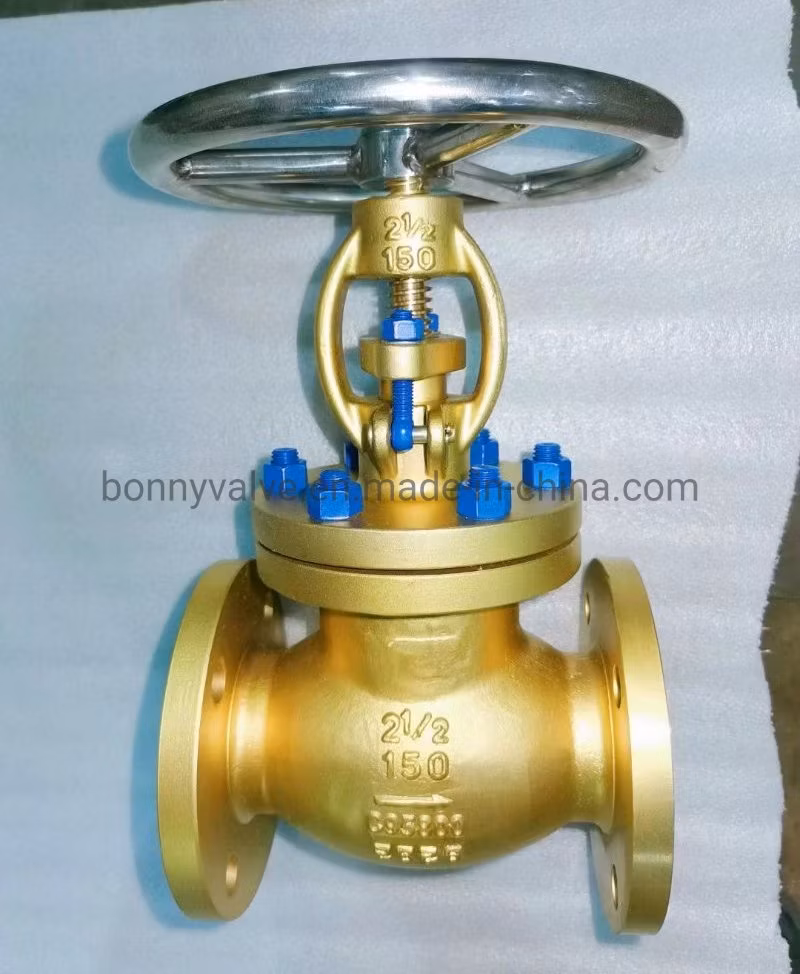 API Bronze C95800 Lever Operated Foating 2PC Full Bore Flanged Ball Valve
