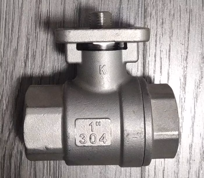 1/2" 3/4" 1" 1.5" 2" Full Port Bsp NPT Female Thread Stainless Steel SS304 SS316 2PC Ball Valve