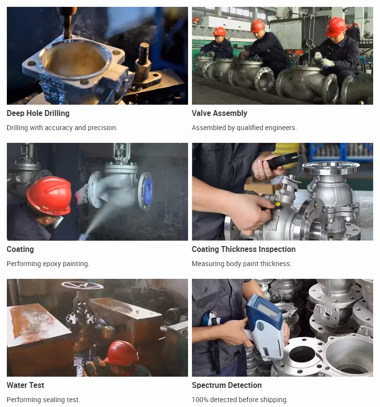 Stainless Steel Carbon Steel Soft Seated Two Three Pieces Flanged Ball Valve with ISO5211 Mounting Pad