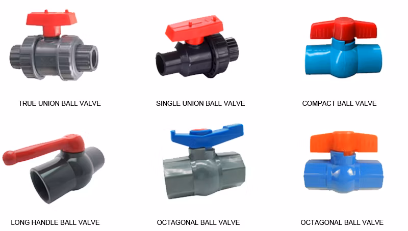 Best Price 1-2 to 4 Inch Internal and External Thread Union PVC Ball Valve