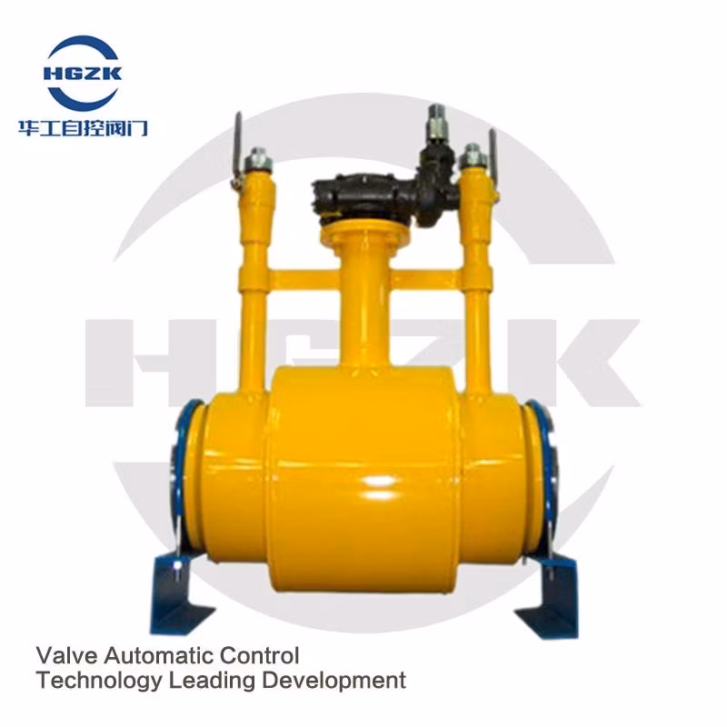 Turbo Gearbox Stainless Steel Fixed Ball Valve
