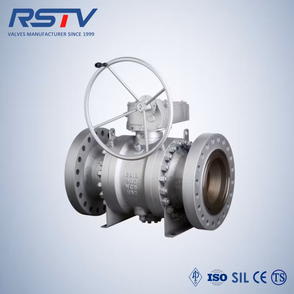 Stainless Steel Trunnion Mounted Flange Ball Valve