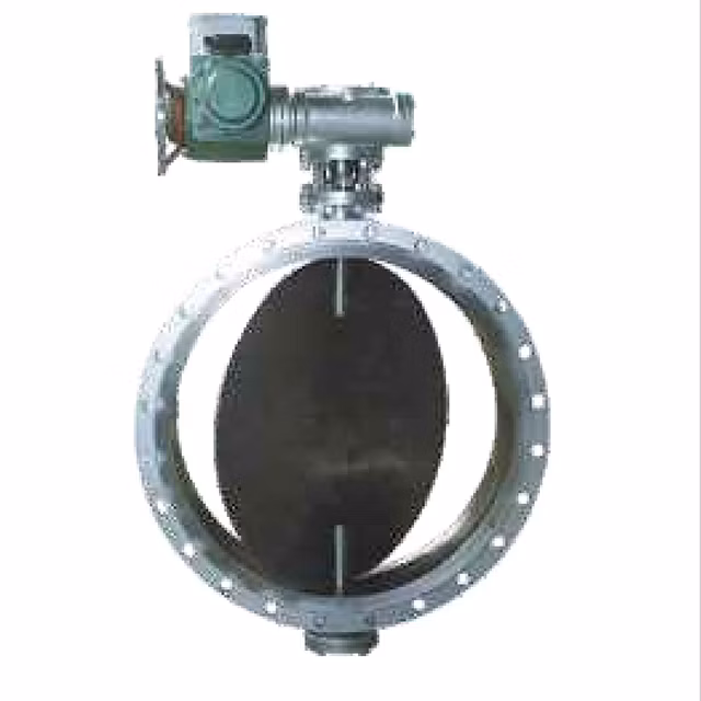 Food Grade Pneumatic Valves Flanged Electric Wafer Type Soft Seal Butterfly Valve