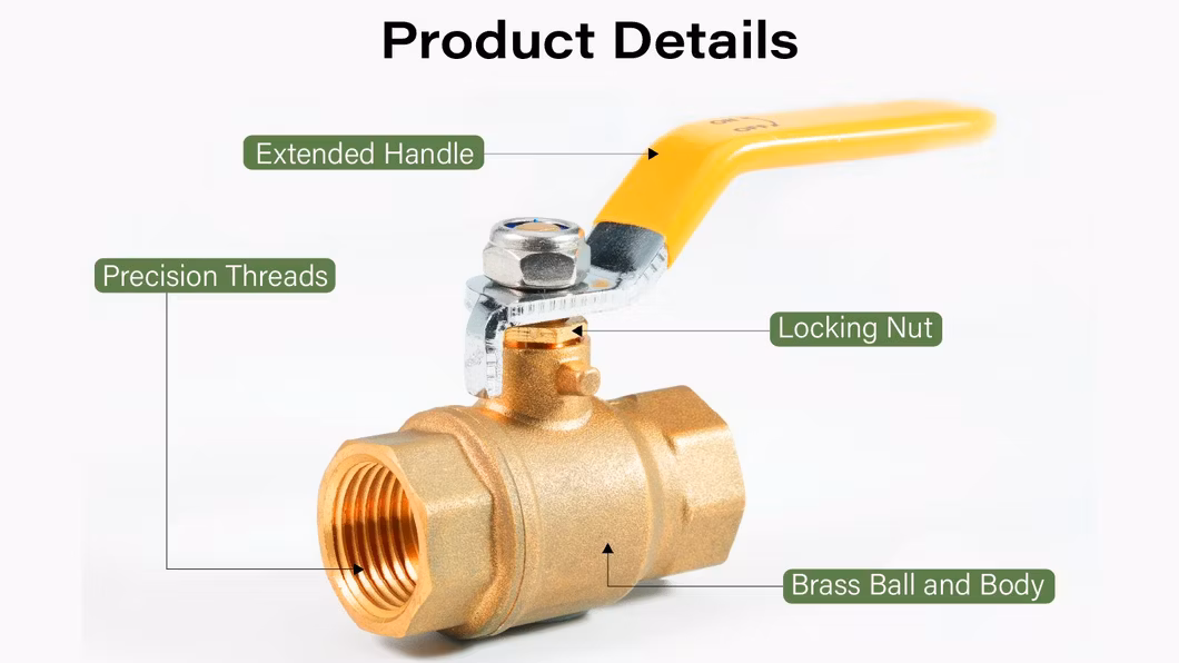 Brass DN32 1 1/4" Inch Flanged Three-Way Ball Valve for HVAC Manifold Diversion