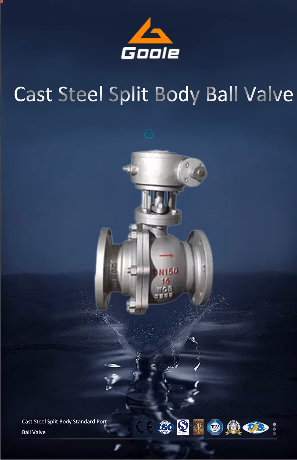 Forged Full Bore/Reduced Bore Steel Split Body Standard Port Ball Valve