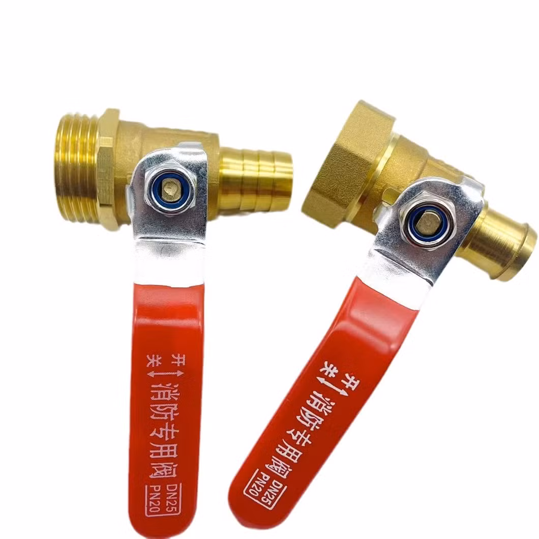 Ball Valve for Firefighting to Connect The Hose 1 Inch Firefighting Valve