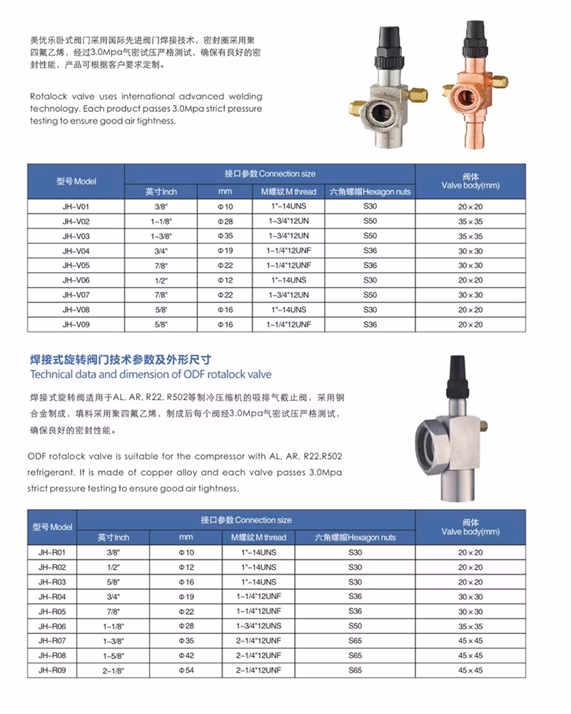 Large Supply of Dfs Refrigeration Shut off Ball Valve Gbc