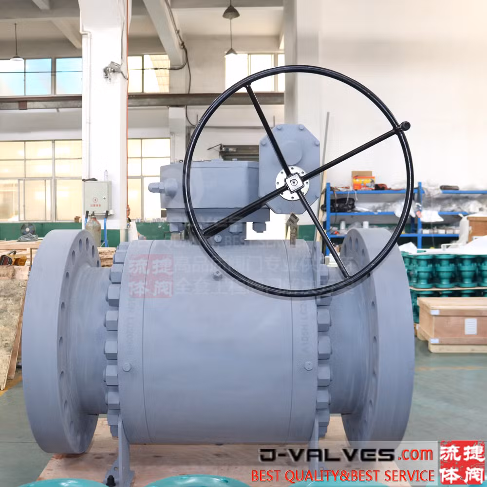 Duplex Stainless Steel Trunnion Mounted Ball Valve with Lever Operation