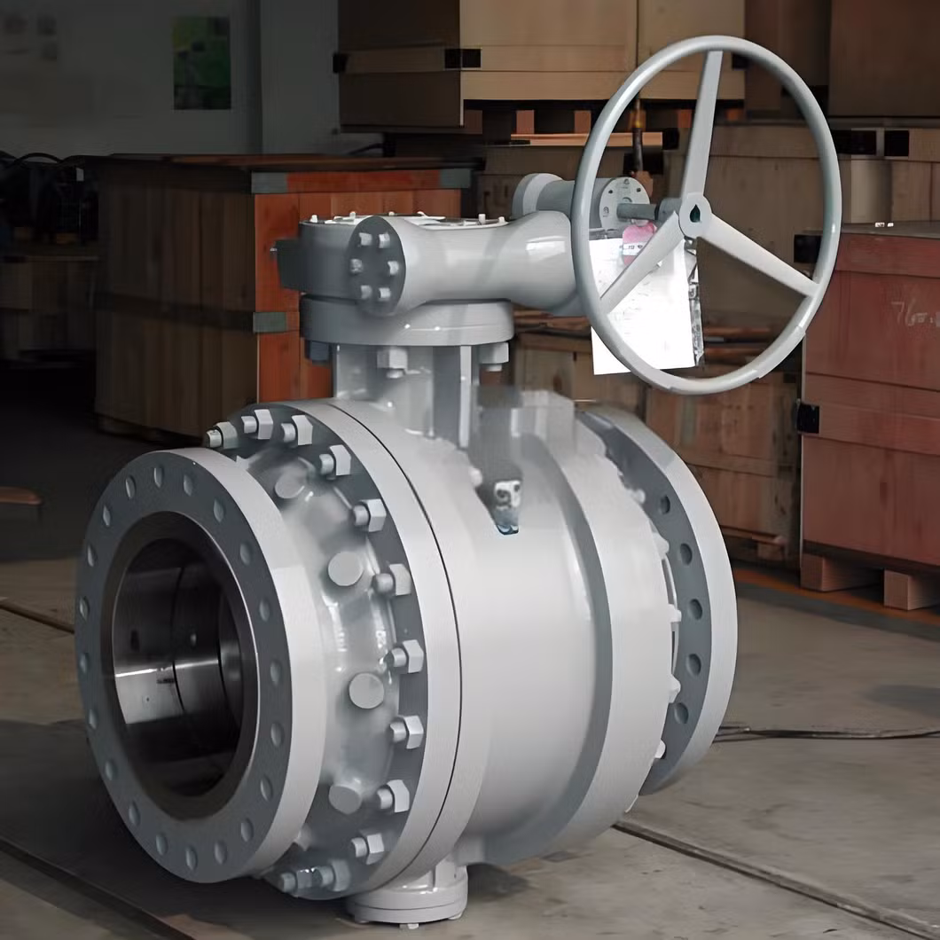 CE/ISO/DIN/API Certified OEM High Pressure Pn16/40/50/64/100 150lb/300lb/400lb/600lb DN200/DN300 8inch 12inch Forged Steel A105 Ball Valve for Water Steam Oil