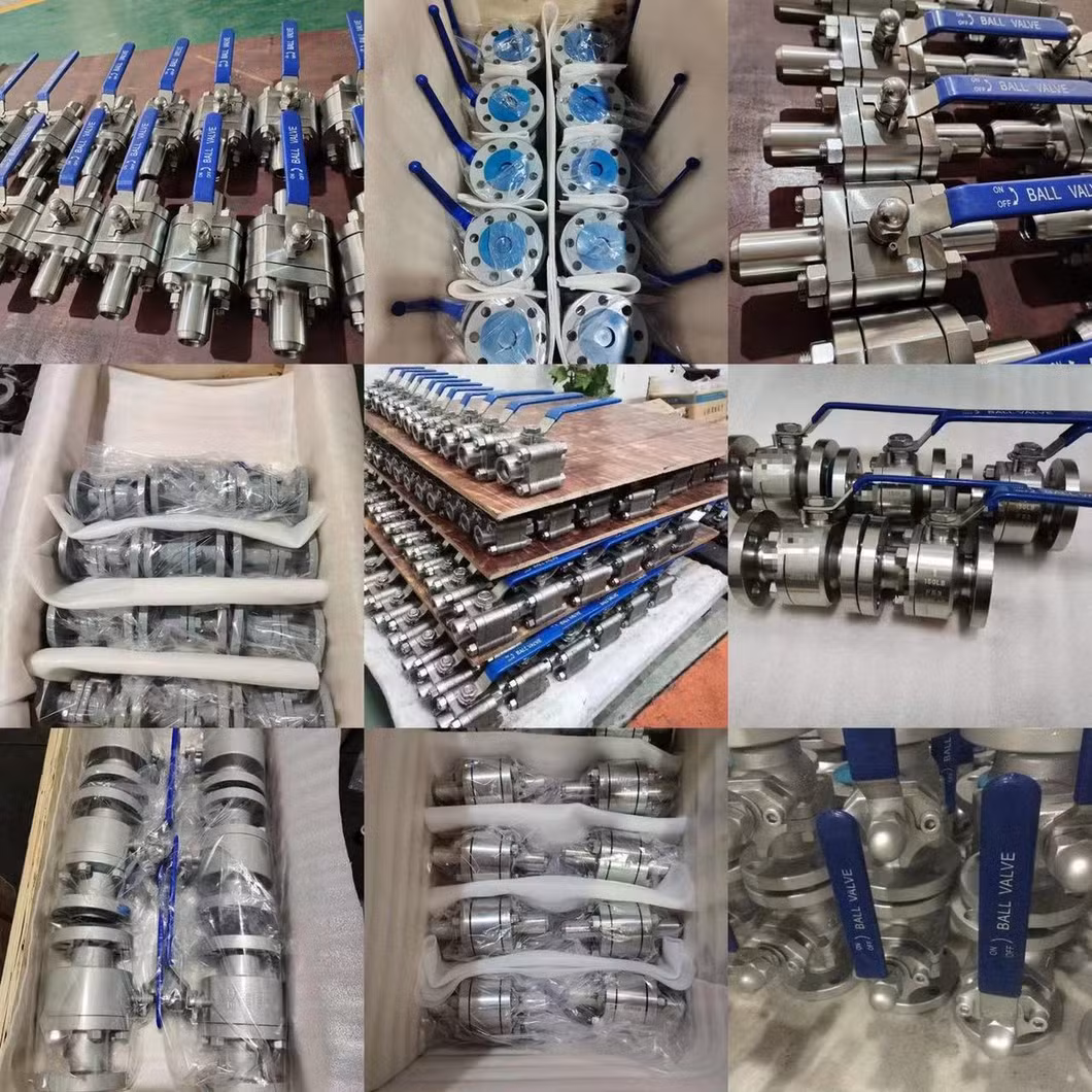 2 Inch Stainless Steel API 607 SS316 Hard Seal Floating Ball Valve