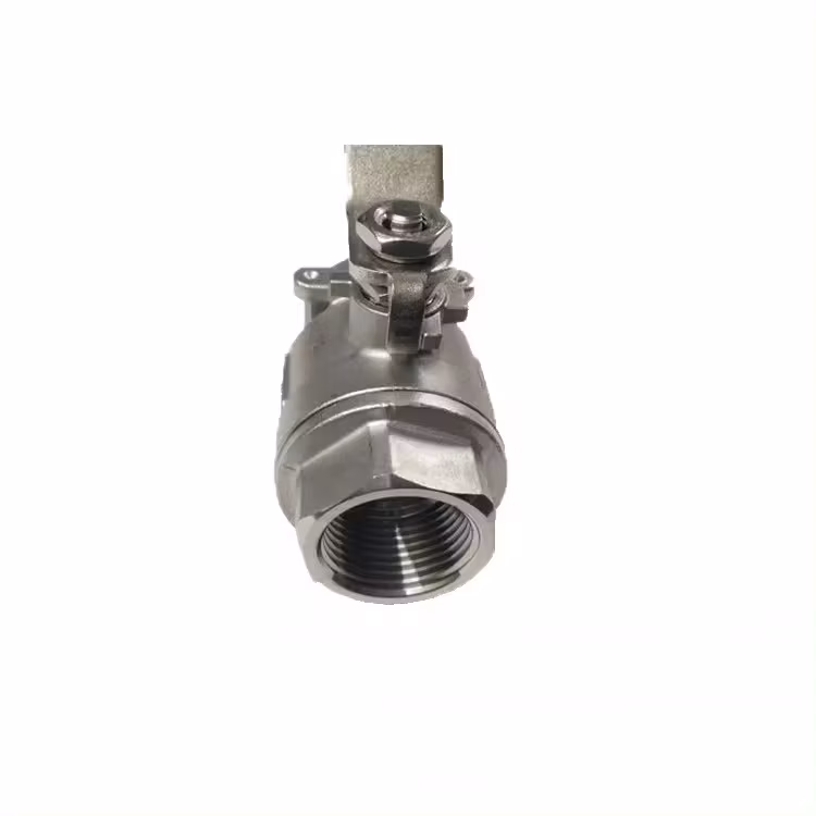 Stainless Steel 2PC Floating Ball Threaded Hard Seal Ball Valve