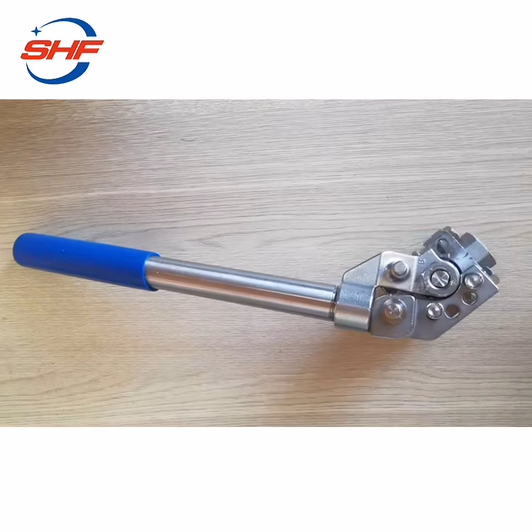 Best Seller Stainless Steel 304 Spring Return Ball Valve