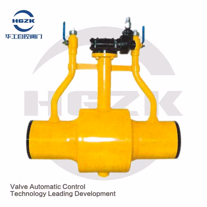 Diffuse Gas Fully Welded Ball Valve