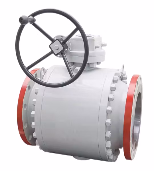 3 PCS Forged Steel Trunnion Mounted Ball Valve